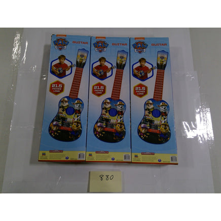 Paw Patrol Toy Guitar Kids Unisex OS Blue New 21.5 Inch Real Tuning Pegs