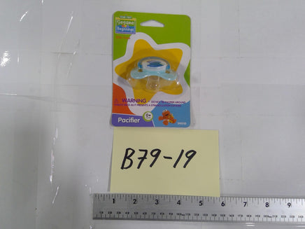 Sesame Street Beginnings Pacifier 0+ Months Infant BPA Free Blue Ventilated New