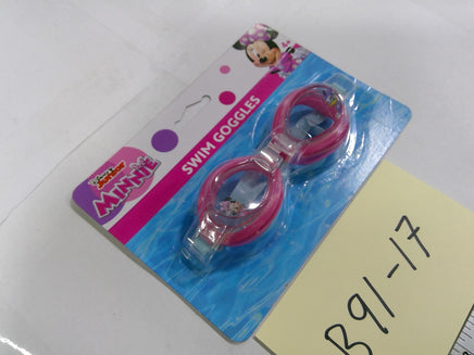 Disney Junior Minnie Swim Goggles Kids 4+ Pink Swimming Pool Water Eyewear Gear