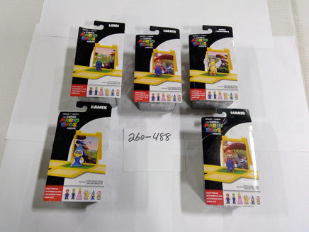 Super Mario Bros Movie Figure Lot 5 Jakks Mario Luigi Kamek Koopa Paratroopa New