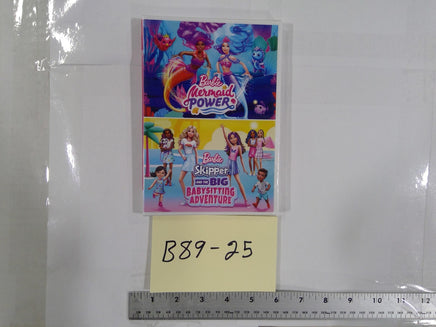 Barbie Mermaid Power Skipper Big Babysitting Adventure DVD Baby Kids Movie Set