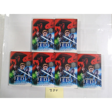 Del Rey Star Wars Jedi Battle Scars Novel 6 Pack Sam Maggs Hardcover Like New