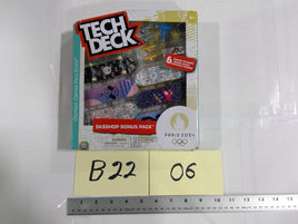 Tech Deck Paris 2024 Sk8shop Bonus Pack Fingerboard Toy Set 6+ Playset