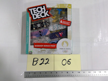 Tech Deck Paris 2024 Sk8shop Bonus Pack Fingerboard Toy Set 6+ Playset