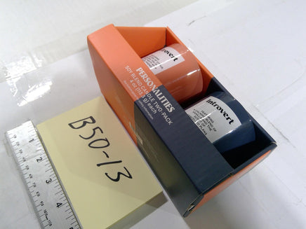 Personalities Scented Candles Extrovert Introvert 2-Pack Soy Blend Multicolor