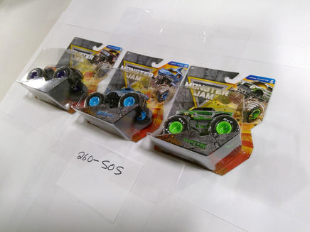 Monster Jam 1:64 Trucks Lot 6 El Toro Loco Dragon Avenger Spin Master New Sealed