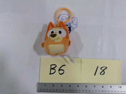 Bluey Bingo Mini Dog Plush Toy Orange Backpack Clip Washable Keychain New