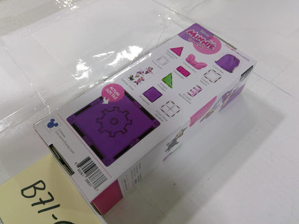 Disney Minnie Mouse Travel Set 29 Piece 3+ Magnetic Building Toy Set Pink New