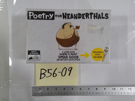 Exploding Kittens Poetry For Neanderthals Word Game 2+ Players 7+ New Sealed