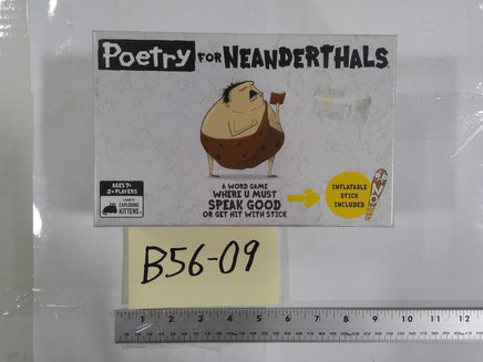 Exploding Kittens Poetry For Neanderthals Word Game 2+ Players 7+ New Sealed