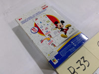 Disney Mickey Number Cards 1-10 Wooden 11 Pieces 3+ Educational Toy New Game