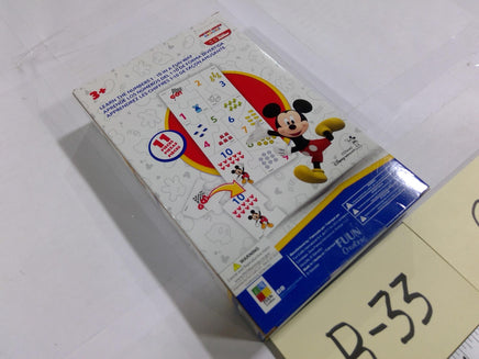 Disney Mickey Number Cards 1-10 Wooden 11 Pieces 3+ Educational Toy New Game