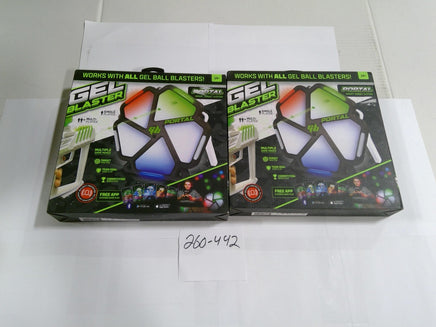 Gel Blaster Portal Smart Target System Lot 2 Multicolor LED New Sealed