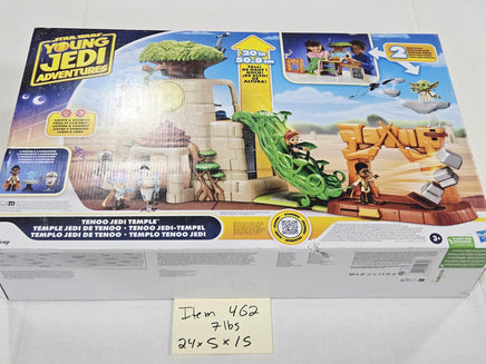 Star Wars Young Jedi Adventures Tenoo Jedi Temple Playset Lights Sounds Hasbro