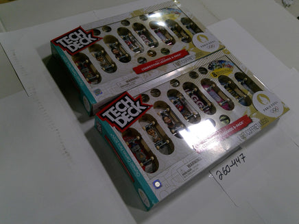 Tech Deck Paris 2024 Competition Legends 8pk Fingerboard Toy Set Lot 2 New