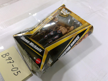 WWE Legends Shawn Michaels Action Figure Mattel Boxed Toy Black Wrestling WWE