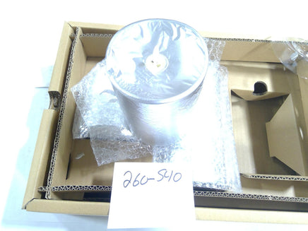 Silver Flameless LED Candles 3-Pack Battery Operated Round Modern Set Decor