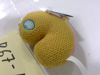 Ami Amis Donut Plush Toy Mini Yellow Pink Frosting Sprinkles New Cute Knit
