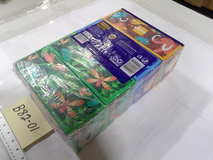 Kleenex Ultra Soft Facial Tissue 3-Ply 4 Box Pack 480 Count Multicolor Dinosaur