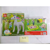 Play Day Unicorn Sprinkler & Cocomelon Splash Pad Kids Outdoor Water Toys New