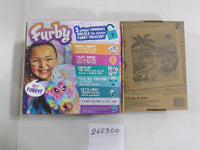 Hasbro Furby Interactive Toy Rainbow & Fuggler Vacay Vibes Plush Lot 2 New
