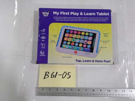 Itsy Tots My First Play & Learn Tablet 18m+ Numbers Letters Toy Multicolor