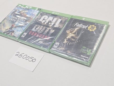 Immortals Fenyx Rising COD Vanguard Fallout 76 Xbox One Series X Lot New Sealed