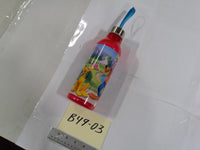 Disney Mickey Mouse Kids Water Bottle Red Plastic Drink Cup With Lid Reusable