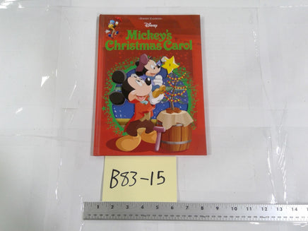 Disney Mickey's Christmas Carol Disney Studio Fun Red HC Kids Holiday Storybook