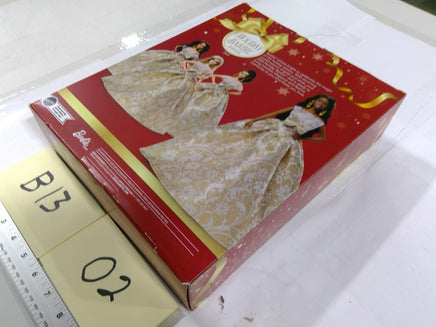 Barbie 2025 Holiday Barbie Signature 12in Doll Gown Collector New In Box Mattel