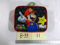 Super Mario Kids Lunch Box 10" Insulated BPA Free Multicolor School Bag