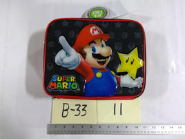 Super Mario Kids Lunch Box 10" Insulated BPA Free Multicolor School Bag