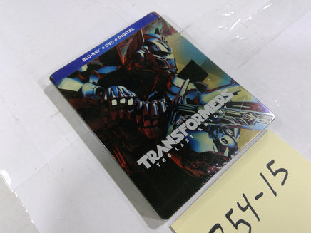 Transformers The Last Knight Blu-ray DVD Digital HD SteelBook New Sealed 2017