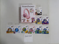 StoryPhones Disney Minnie Mouse Bluetooth Headphones Pink Kids + 10 StoryShields