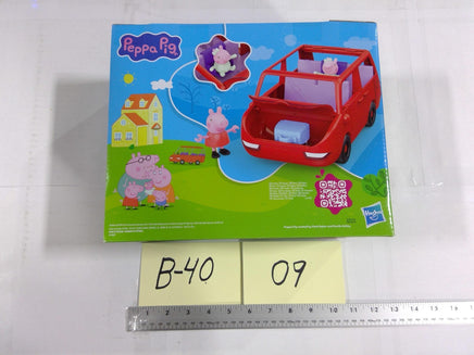 Peppa Pig Peppa's Big Family Car Red Vehicle Playset Figures 3+ Kids Toy New