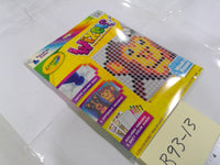 Crayola Wixels Color Absorbing Pixel Art Kit Washable 8 Markers 2 Boards New
