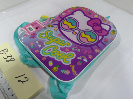Hello Kitty Super Cool Girls Backpack Multicolor 13" School Adjustable Straps