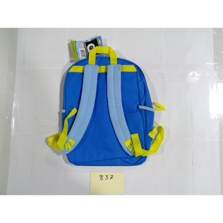 Bluey Backpack Kids Blue Yellow New Heeler Family Graphic School Bag 15 Inch
