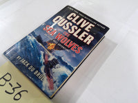 The Sea Wolves An Isaac Bell Adventure Clive Cussler Jack Du Brul Blue HC DJ