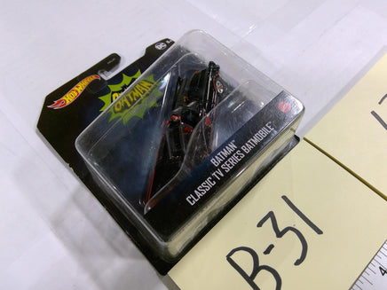 Batman Classic TV Series Batmobile 1:64 Diecast Hot Wheels New Black Toy