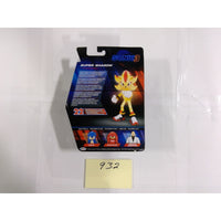 Jakks Super Shadow Action Figure Kids 5in Yellow New Sonic 3 Movie 22 Pts Artic