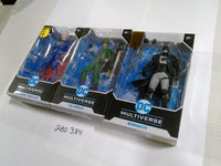 McFarlane DC Comics Multiverse Figure Set Lex Luthor Riddler Midnighter Lot 3