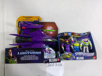 Disney Pixar Buzz Zurg Alien Toy Figure Lot Lightyear Storytellers Mattel New