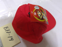 Nintendo Super Mario Hat Cap Baseball Fitted Mens One Size Red Geek Gamer