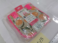 Ello Reusable Lunch Tote Bag Kids Orange Fruit Print Machine Washable Foldable