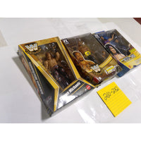 Mattel WWE Elite Figure Lot Shawn Michaels Farooq Chyna Multicolor Good Damaged