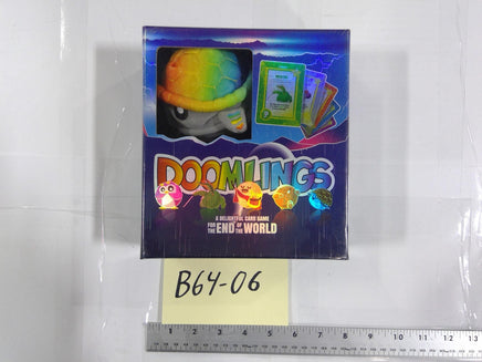 Doomlings Plush Card Game Deluxe Collectors Box New Sealed Ages 10+ Multicolor