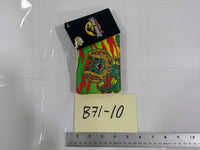 Jurassic Park ID Wallet Boys Bifold Multicolor Dilophosaurus Faux Leather Movie