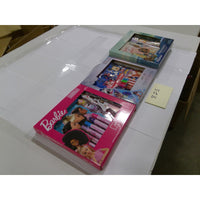 Disney Barbie Moana Art Set Sparkling Journal Bundle Kids New Multicolor 3pk