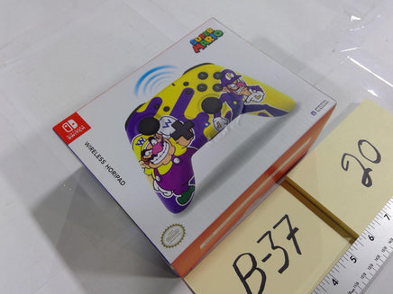Nintendo Switch Hori Wireless HORIPAD Controller Super Mario Wario Open Box